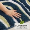 Luxe Home Super Soft Canada MultiWaves mat (40x60 cm) - Pack of 1