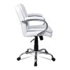 Lavish Medium Back Office Desk Chair (White)