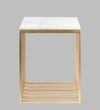Metal Side Table in Gold Colour