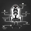 ASE Gaming Gold Series Gaming Chair (White)