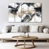 The Castle Decor Modern Marble Art Wall Art Set of 5 27x48 Inch