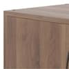 Alex 12 Pair Shoe Rack in Classic Walnut Finish