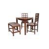taffy solid wood  4 seater Dining table in  Provincial Teak