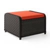 Bentham Patio Chair and Footstool Colour - Rust