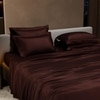 Stoa Paris Super King Size Bedsheet with 4 Pillow Covers  Size Hot Chocolate