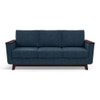 Corby Premium 3 Seater Fabric Sofa in Indigo Blue Colour