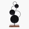 Luke Metal Showpiece in Black Colour