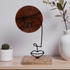 Abel Metal Showpiece in Dark Brown Colour