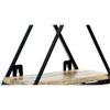 WOODENMOOD Triangle Wall Rack