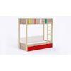 Pine Tree Bunk Bed with Drawer Storage