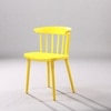 Kepler Brooks Aura Cafeteria Dining Chair in Yellow Colour