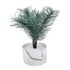 Attractive Faux Plant With White Ceramic Pot