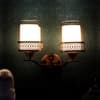 Eliante Gyan Iron Wall Light With Glass In Gold Colour