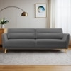 Rockson Fabric Sofa (Dark Grey)