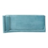 Kawa Velvet Chaise Launger in T Blue Colour