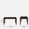 Athena 6 Seater Dining Set In Provicial Teak
