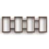 Steda Engineered Wood Bookshelf in Brown Colour