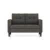 Winston 2 Seater Fabric Sofa (Slate Grey)
