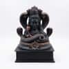 Devotional Divine Aura Shiva Statue in Brown and Gold Colour