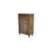 Linoy Solid Wood Carving Bedside Table
