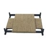 Metalsmith Cast Iron Stool – Hand Knitted Jute