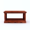 Arushi Rectangular Solid Wood Coffee Table In Honey Finish