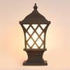 Eliante Copper Brown Aluminium Outdoor Gate Light In Copper Brown Colour