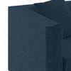 Windsor Premium 1 Seater Fabric Sofa in Indigo Blue Colour