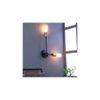 Kelda Black Metal Wall Light