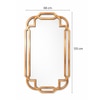 Portico Mirror Full Size in Copper Finish