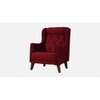Ruby Accent Chair in Maroon Colour