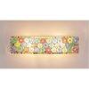 Jeffrey Multicolour Glass Wall Light