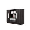 Hexa Engineered Wood Bookshelf in Flower Wenge Colour