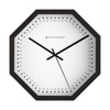 Minimal Octagonal Wooden Wall Cloc