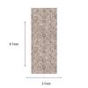 Neulooms Handloom Knotted Reversible Flatweave Runner Rug Chocolate Brown or Ivory 3x8