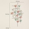 W-Dora Abstract Metal Wall Decor in Multicolor Set of 1