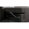 Hajel 3 Pull Out Sofa Cum Bed In Dark grey Colour