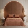 Stoa Paris King Size Bedsheet Bedsheet,  Copper