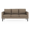 Liverpool 3 Seater Fabric Sofa in Oat Biege Colour