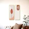 The Castle Decor Modern Boho Botanical Wall Art Set of 2 Design 2 19x27 Inch