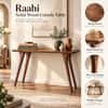 Raahi Solid Wood Console Table in Provincial Teak Finish 117 cm