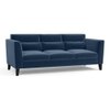 Lewis Sofa Set (Colour : Lapis Blue, Cushion : Hard, Seater : 3+2+1)
