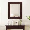 Venus Solid Wood Wall Mirror Frame in Mango Walnut Finish