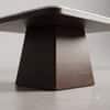 Geometric Nesting Marble Accent Table Set Soft Square Set of 2