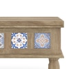 Azul Rectangular Solid Wood Coffee Table In Brushed Bali Oak Finish