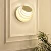 Hylton One Light Amber Glass Wall Light