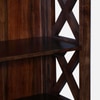 Sheesham Solid Wood  Bookshelf in Provincial Teak Finish