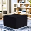 Emmett Ottoman in Black Colour