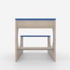 Montessori Toddler Activity Table & Chair in Oak and Blue