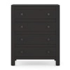 Walter Solid Wood Chest of Drawers in Mango Mahogany Finish